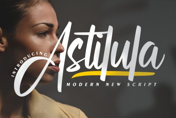 Astilula: A Bold Handwritten Font