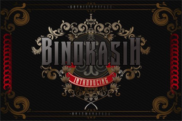 Binokasih: A Bold Font for Business