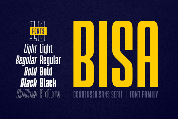 Bisa: A Bold Display Font for Impactful Design