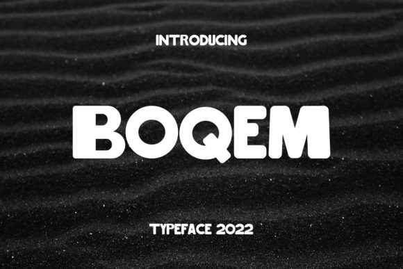Boqem: Bold Typography for Impactful Campaigns