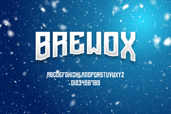 Brewox: A Bold Font for Business Branding