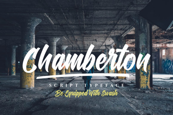 Chamberton: A Bold Handwritten Font