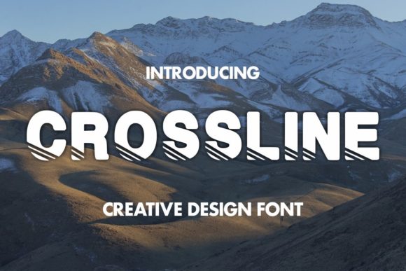 CROSSLINE: A Bold Font for Clear Campaigns