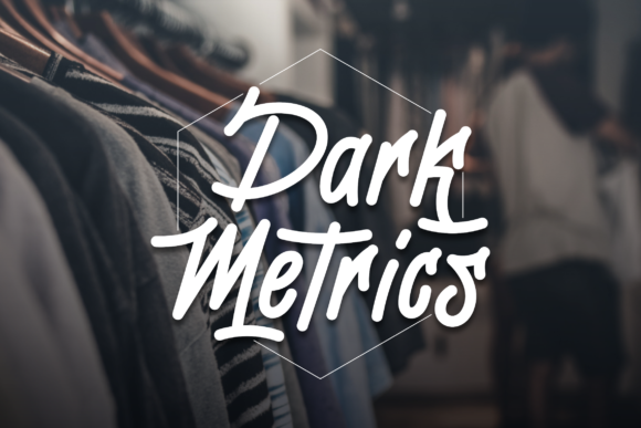 Dark Metrics: A Bold Typeface for Digital Campaigns