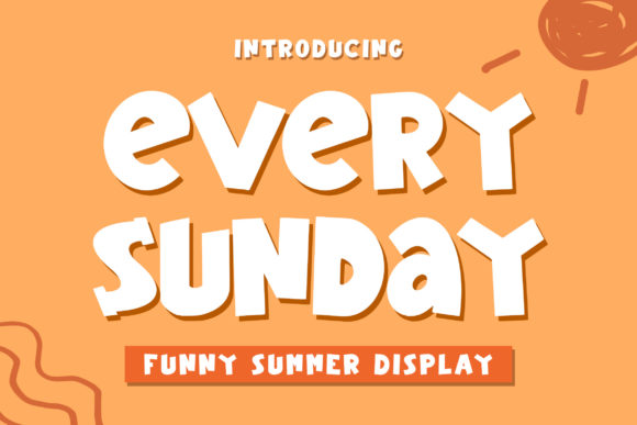 Every Sunday Font for Bold Design