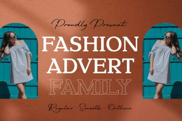 Fashion Advert: A Bold Serif for Branding