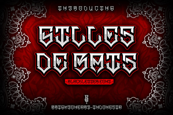 Gilles De Rais Font for Bold Branding