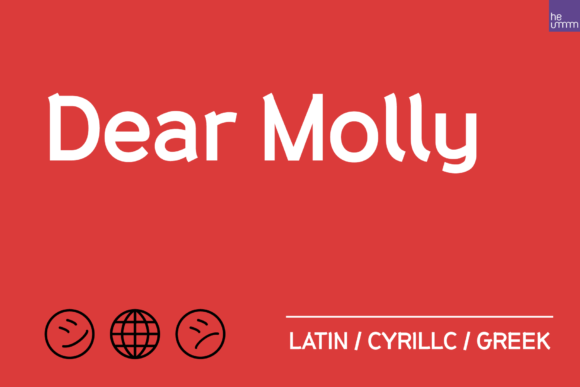 HU Dear Molly: A Bold Type for Editorial Design