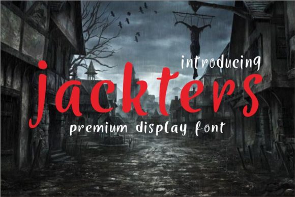 Jackters: A Bold Display Font for Campaigns