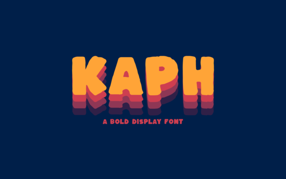 Kaph: A Bold Display Font for Web Design