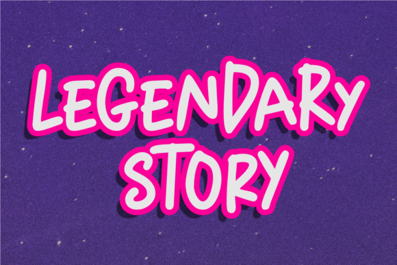 Legendary Story Font for Creative Projects
