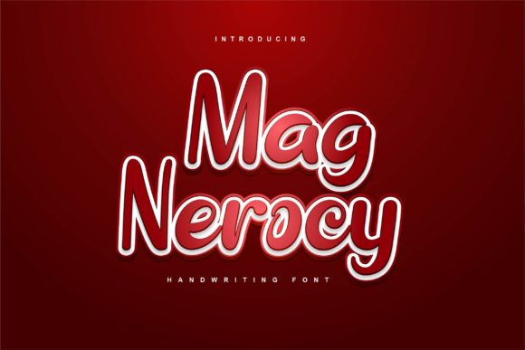 Mag Nerocy Font for Creative Projects