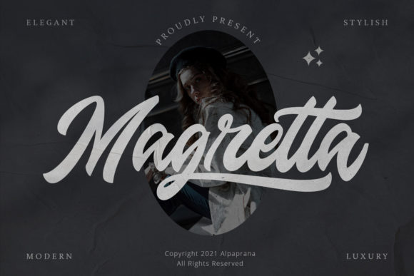 Magretta: A Bold Handwritten Font