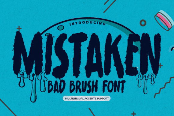 Mistaken: A Bold Display Font