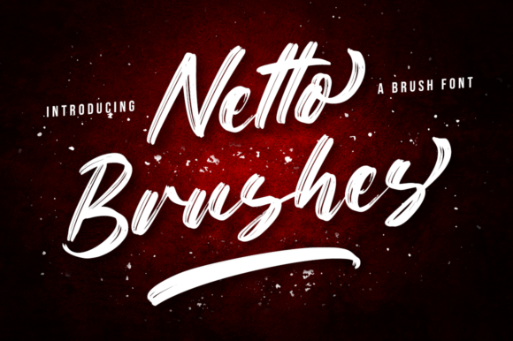 Netto Brushes: Bold Script for Impactful Campaigns