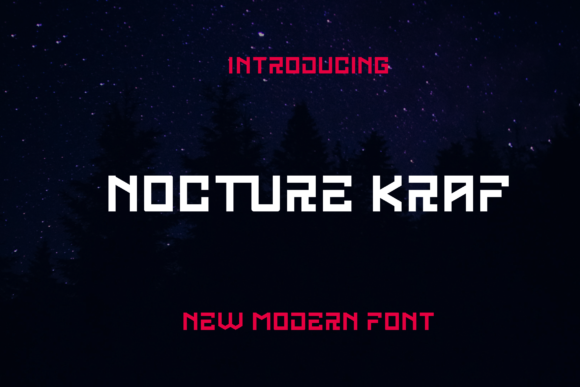 Nocturne Kraft Font for Business