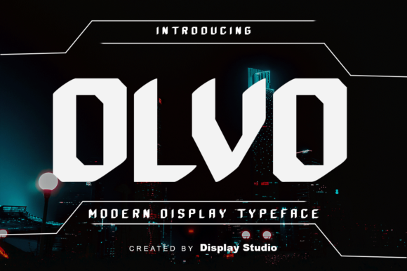Olvo: A Bold Font for Business Branding