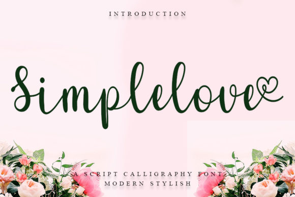 Simplelove Font for Web Design