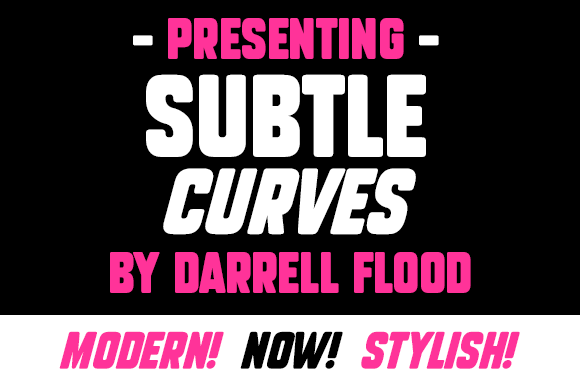 Subtle Curves: A Bold Sans Serif for Campaigns